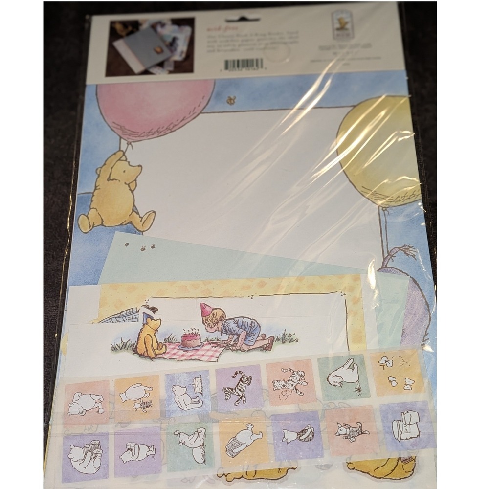 Classic Pooh A Grand Celebration Scrapbook Page Kit Michel & Company New